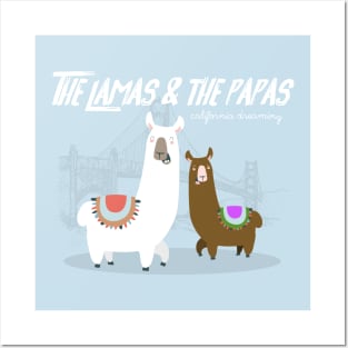 The Lamas and The Papas Posters and Art